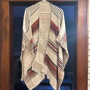 Lucky brand cardigan/poncho